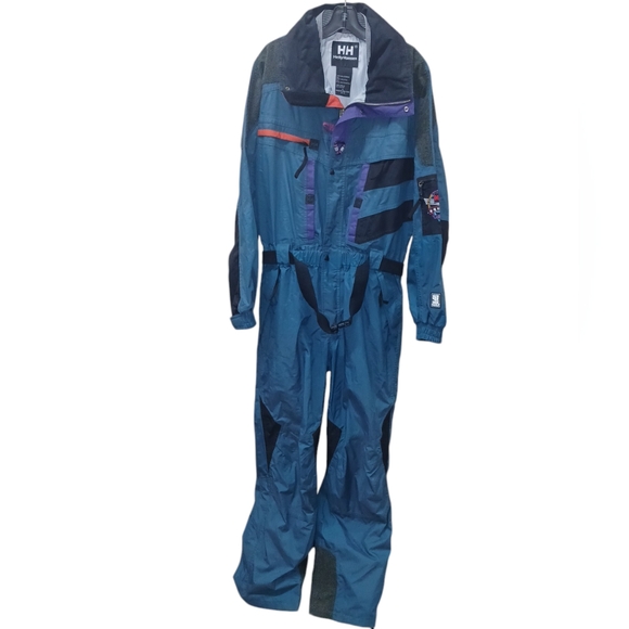 Helly Hansen green ski jumpsuit size extra large - Picture 1 of 13